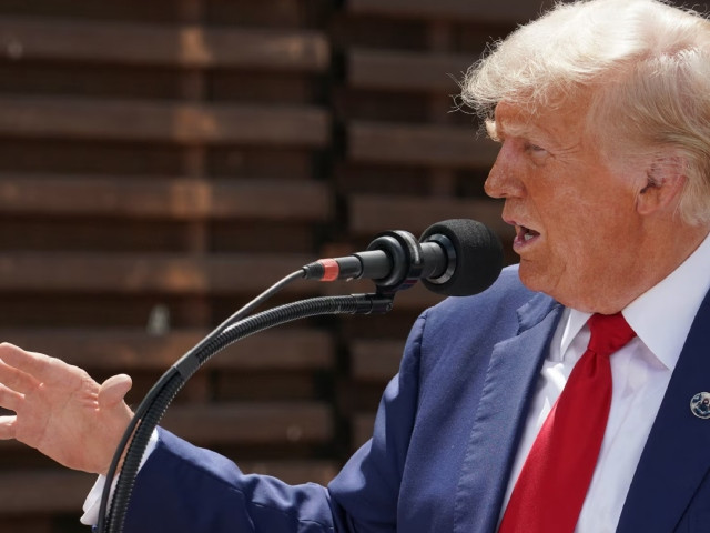 republican presidential nominee and former u s president donald trump visits the frontier with mexico in cochise county arizona us august 22 2024 photo reuters republican presidential nominee and former u s president donald trump visits the frontier with mexico in cochise county arizona us august 22 2024 photo reuters